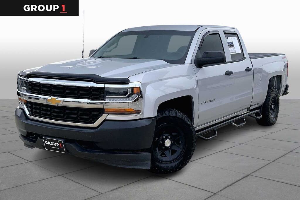 2018 Chevrolet Silverado 1500 Work Truck Double Cab 4WD