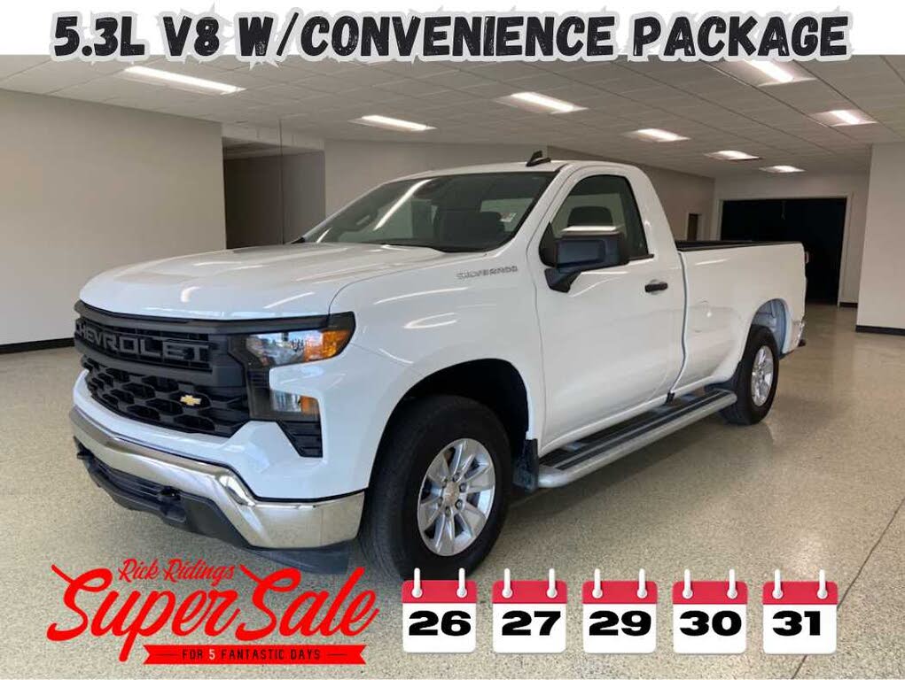 2024 Chevrolet Silverado 1500 Work Truck Regular Cab LB RWD