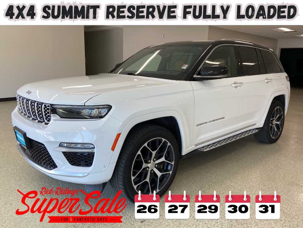 2024 Jeep Grand Cherokee Summit Reserve 4WD