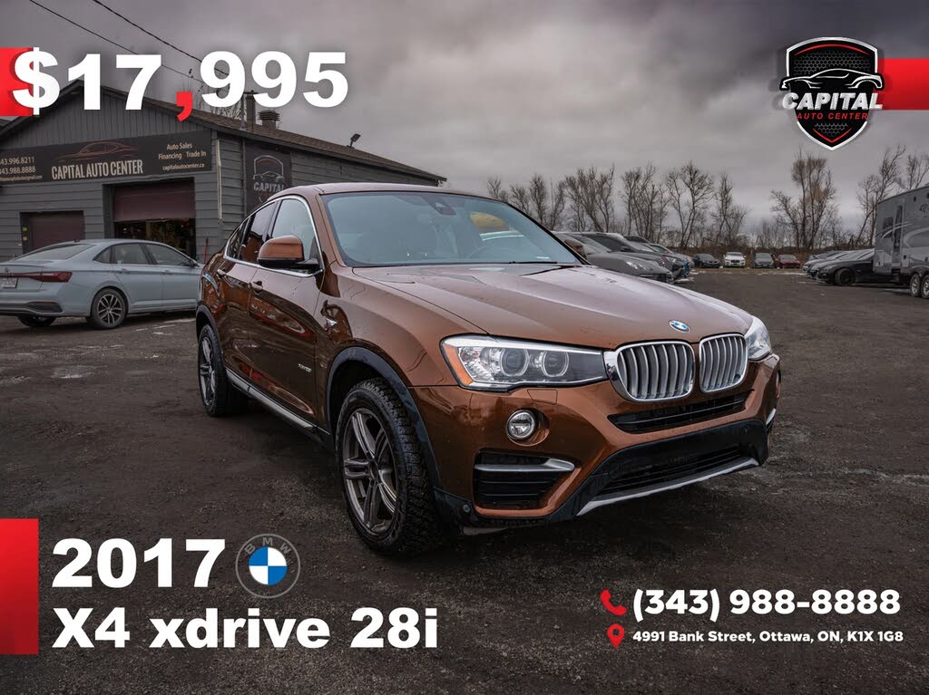2017 BMW X4 xDrive28i AWD