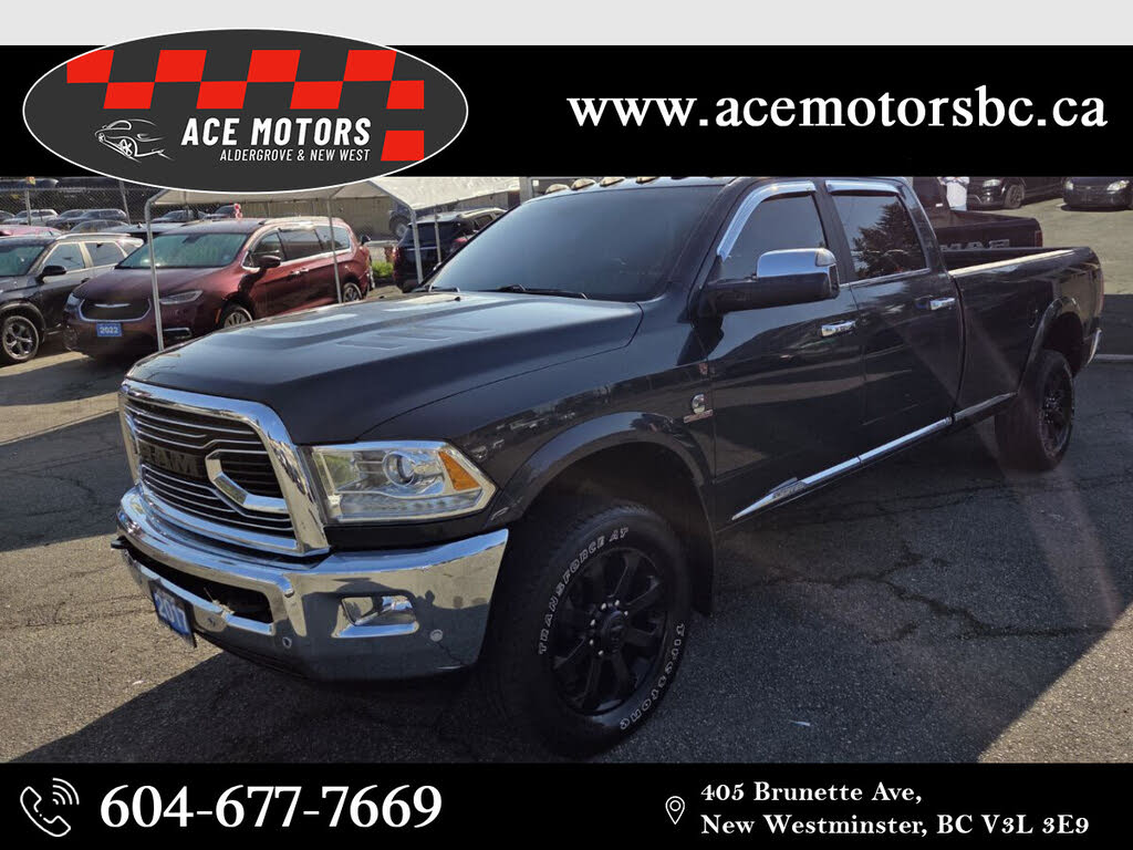 2017 RAM 3500 Laramie Limited Crew Cab LB 4WD