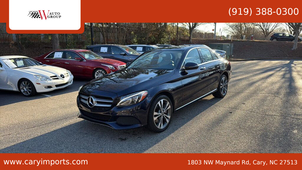 2018 Mercedes-Benz C-Class C 300 Sedan 4MATIC