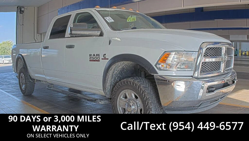 2018 RAM 2500 Tradesman Crew Cab LB 4WD