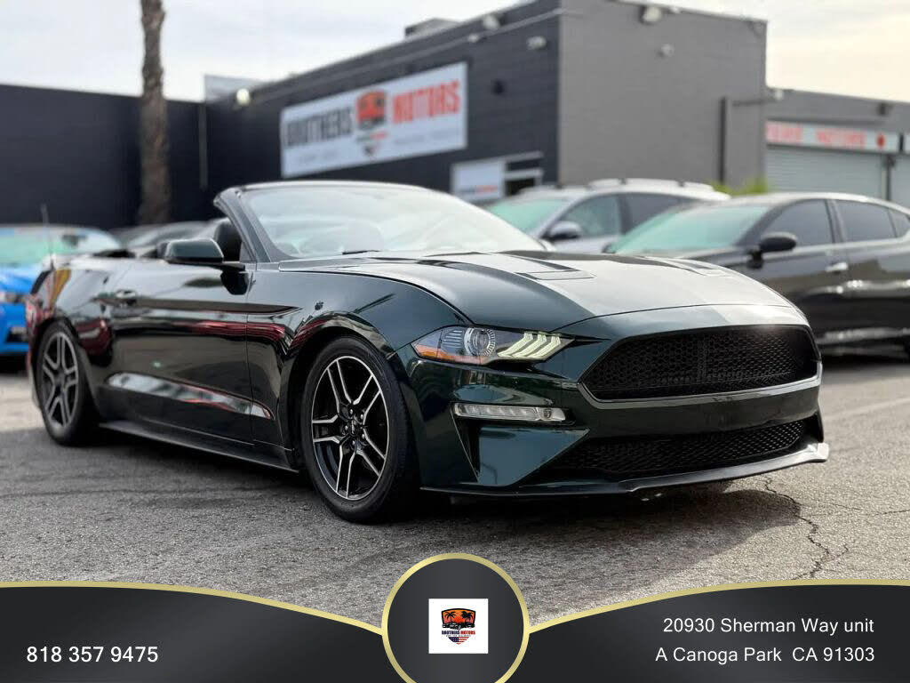 2019 Ford Mustang EcoBoost Premium Convertible RWD