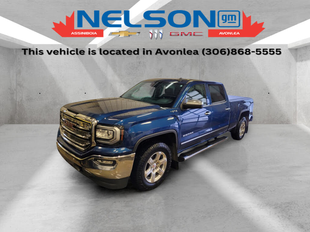 GMC Sierra 1500 SLT Crew Cab 4WD 2017