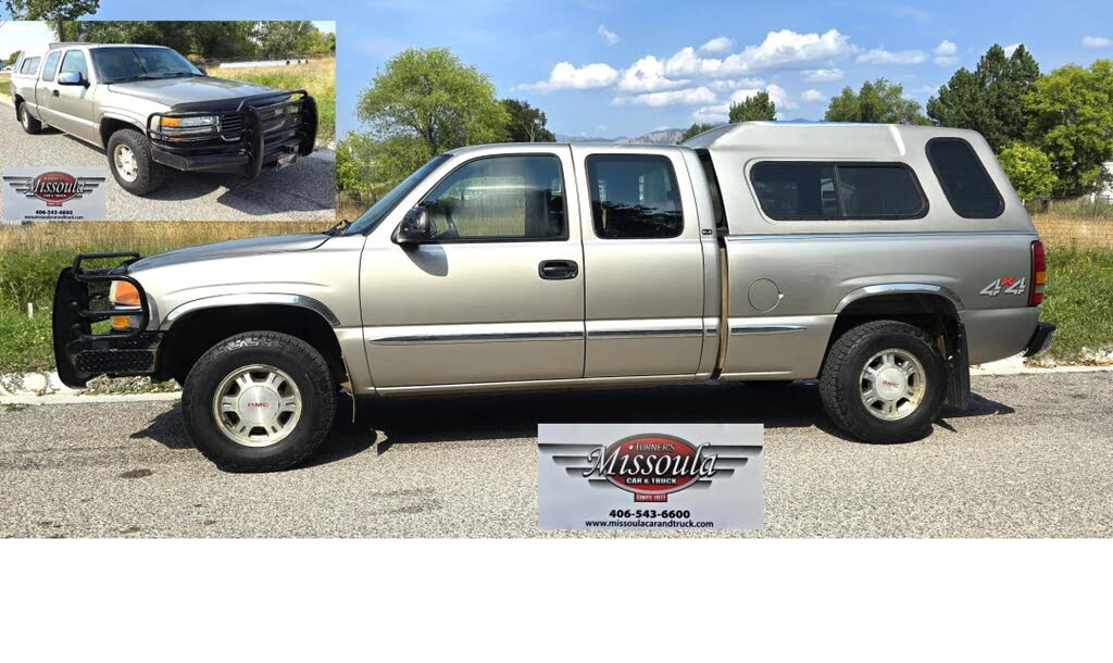 2002 GMC Sierra 1500 SL 4WD Extended Cab SB