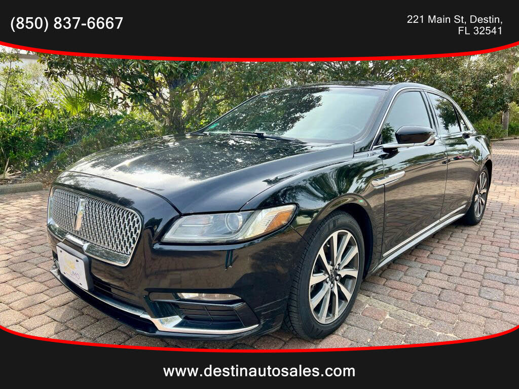2017 Lincoln Continental Livery AWD