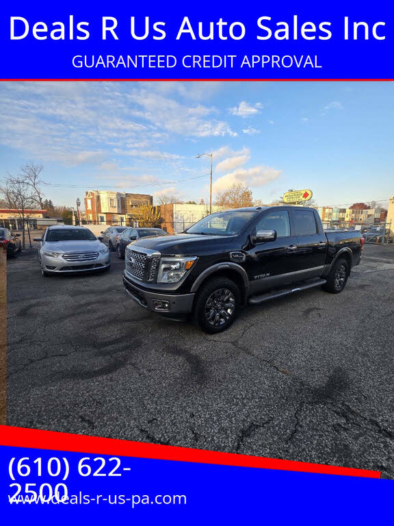 2017 Nissan Titan Platinum Reserve Crew Cab 4WD