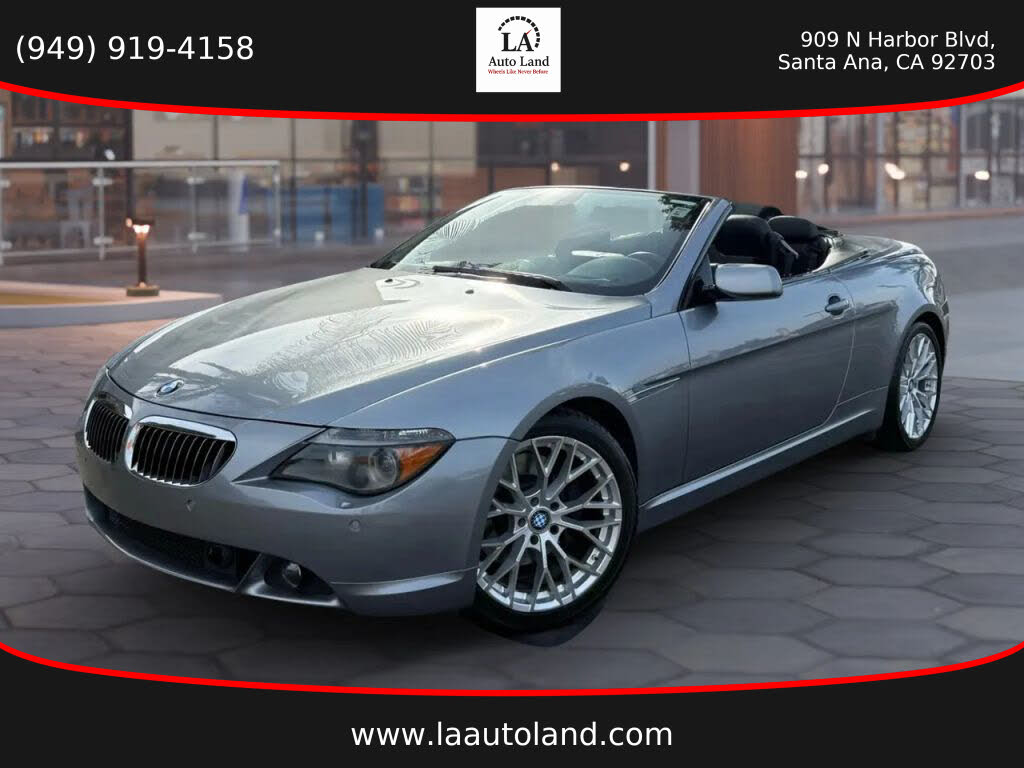 2006 BMW 6 Series 650i Convertible RWD