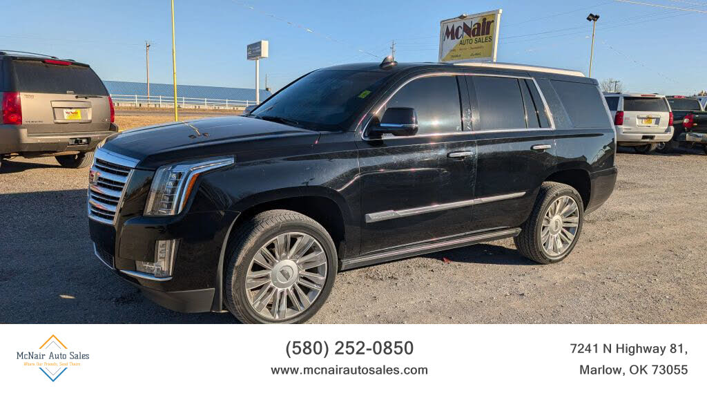 2016 Cadillac Escalade Platinum 4WD