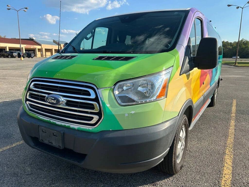 2017 Ford Transit Passenger 350 XLT Low Roof LWB RWD with Sliding Passenger-Side Door