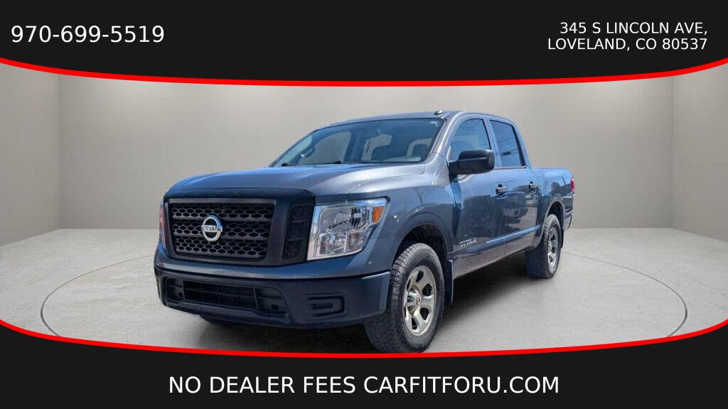 2019 Nissan Titan S Crew Cab 4WD