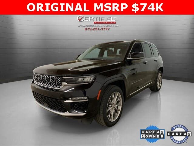 2022 Jeep Grand Cherokee 4xe Summit 4WD