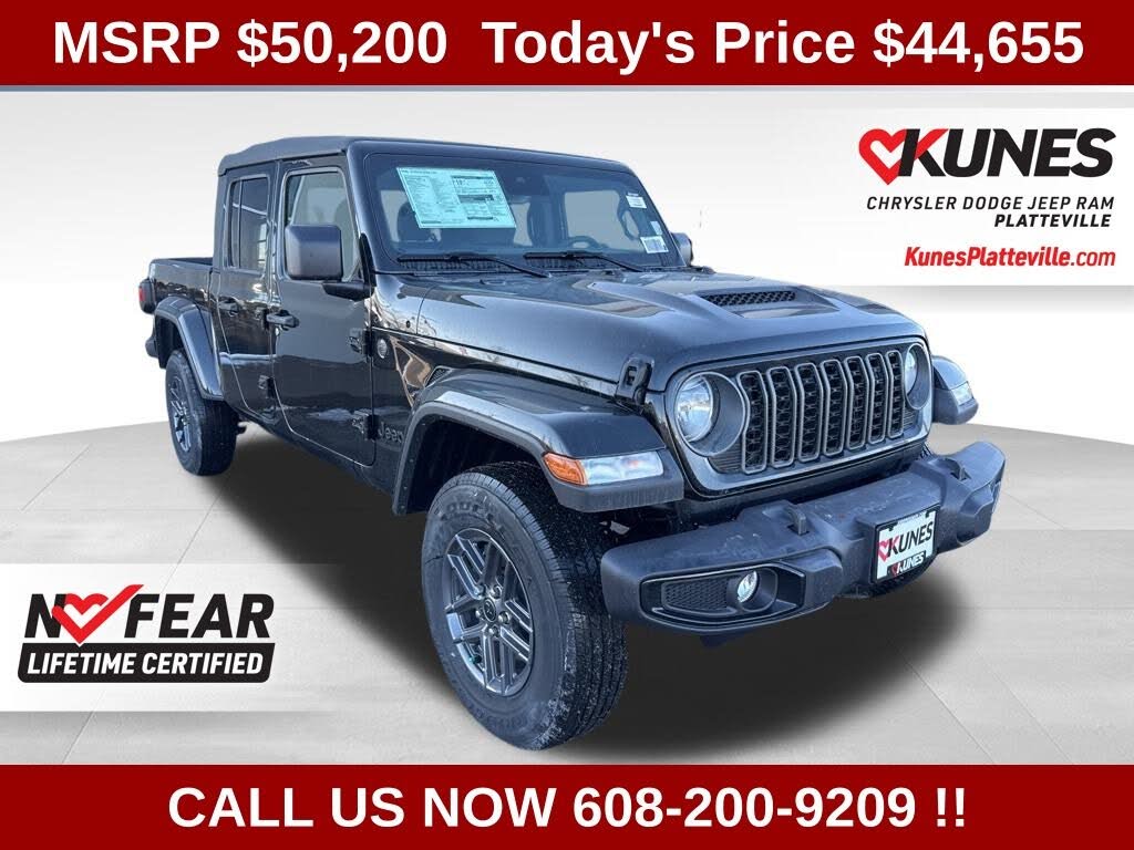 2025 Jeep Gladiator Sport S Crew Cab 4WD