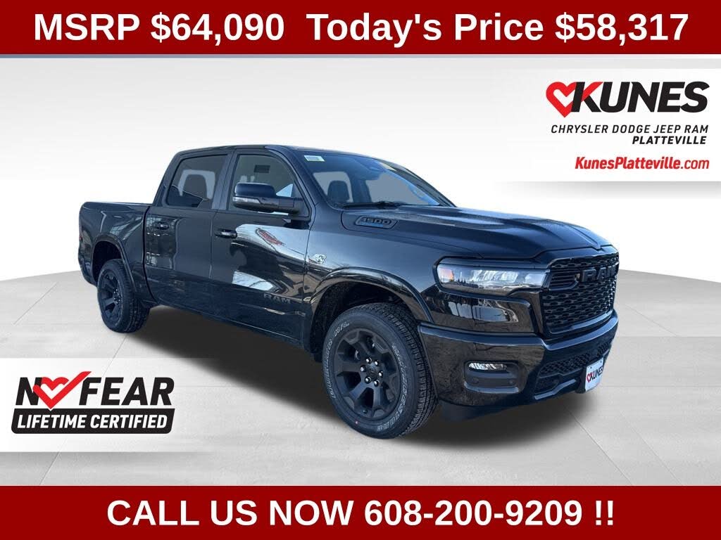 2026 RAM 1500 Big Horn Crew Cab 4WD