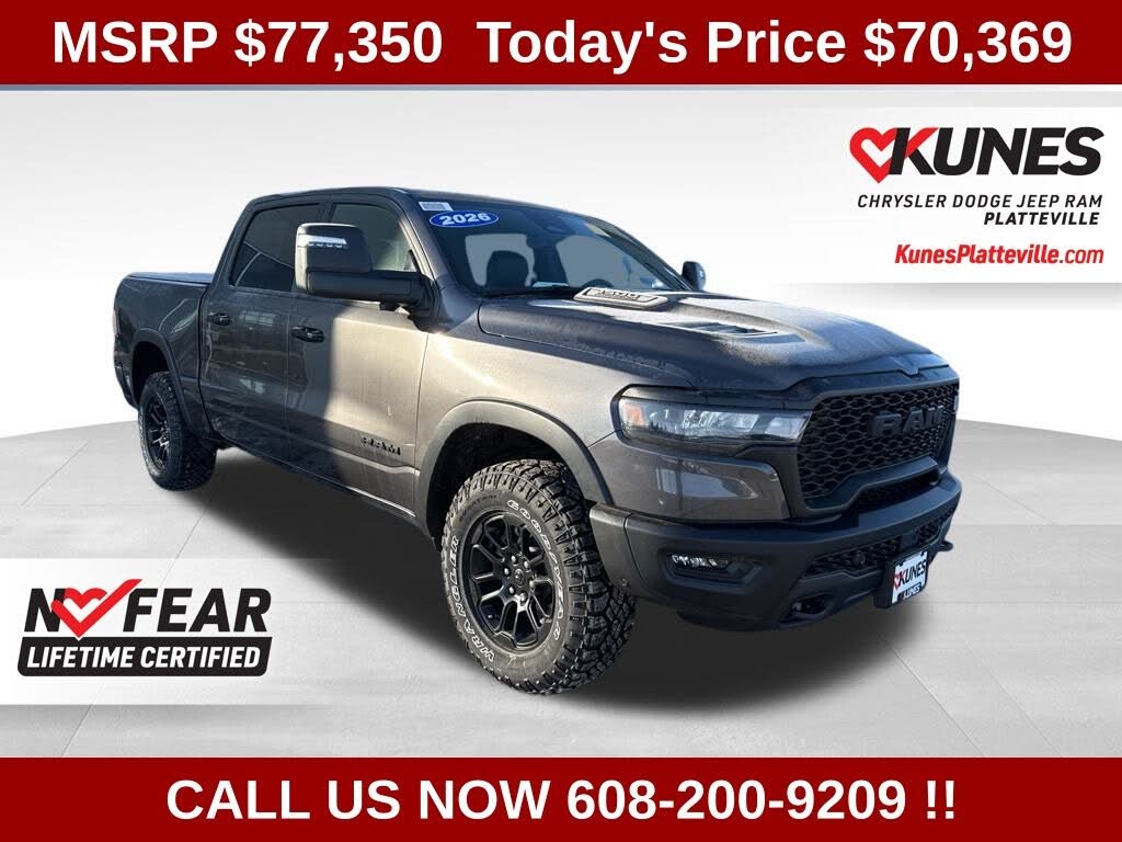 2026 RAM 1500 Rebel Crew Cab 4WD