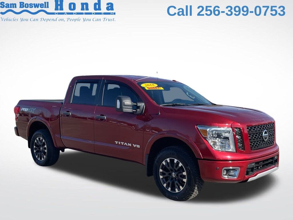 2018 Nissan Titan PRO-4X Crew Cab 4WD