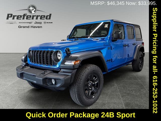 2025 Jeep Wrangler Sport 4-Door 4WD
