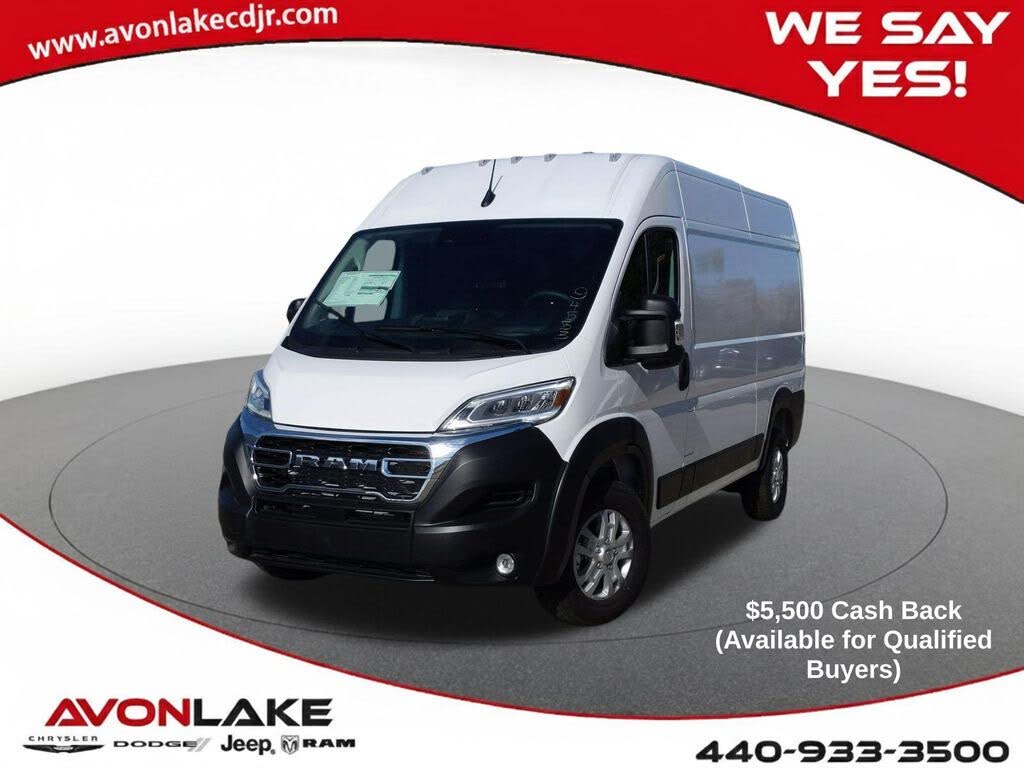 2025 RAM ProMaster 1500 Tradesman 136 High Roof Cargo Van FWD