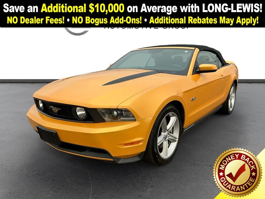 2011 Ford Mustang GT Premium Convertible RWD