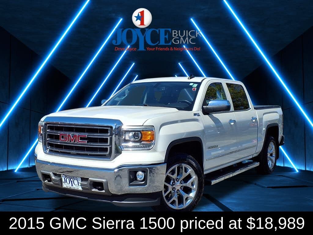 2015 GMC Sierra 1500 SLT Crew Cab 4WD