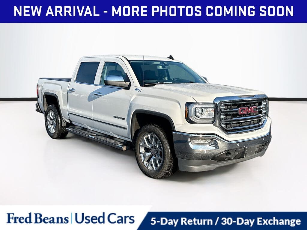 2018 GMC Sierra 1500 SLT Crew Cab 4WD