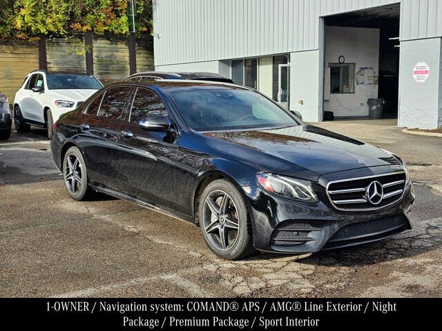 2019 Mercedes-Benz E-Class E 450 4MATIC Sedan AWD