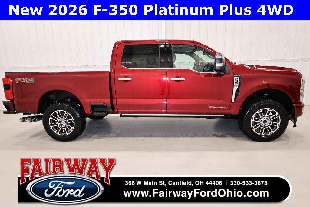 2026 Ford F-350 Super Duty Platinum Crew Cab 4WD