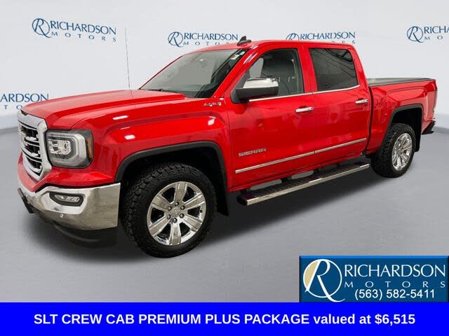 2018 GMC Sierra 1500 SLT Crew Cab 4WD