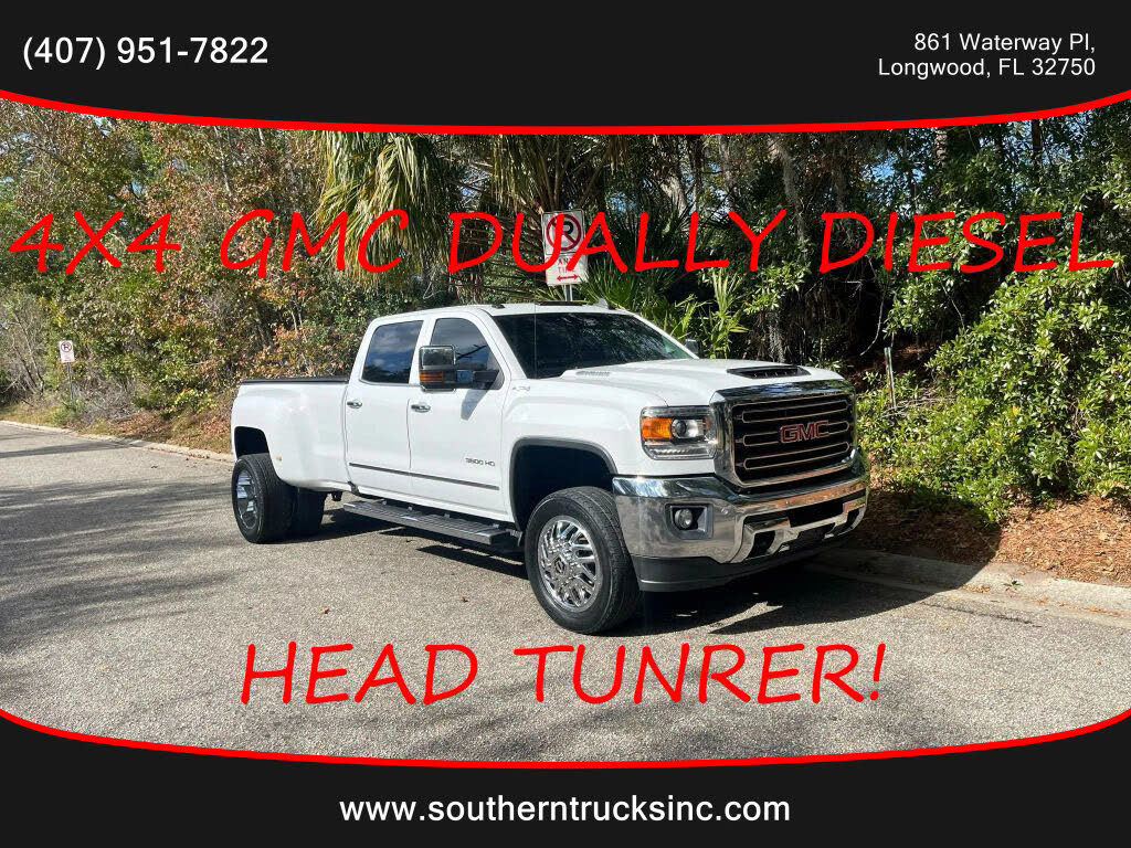 2017 GMC Sierra 3500HD SLT Crew Cab 4WD