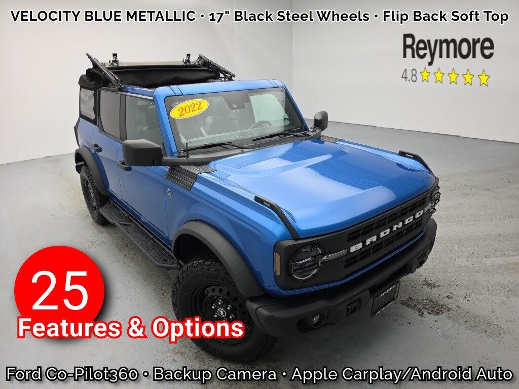 2022 Ford Bronco Black Diamond Advanced 4-Door 4WD