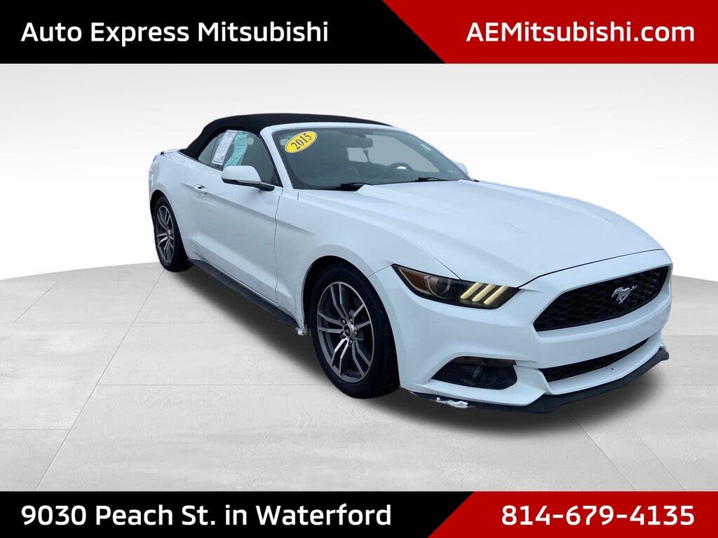 2015 Ford Mustang EcoBoost Premium Convertible RWD