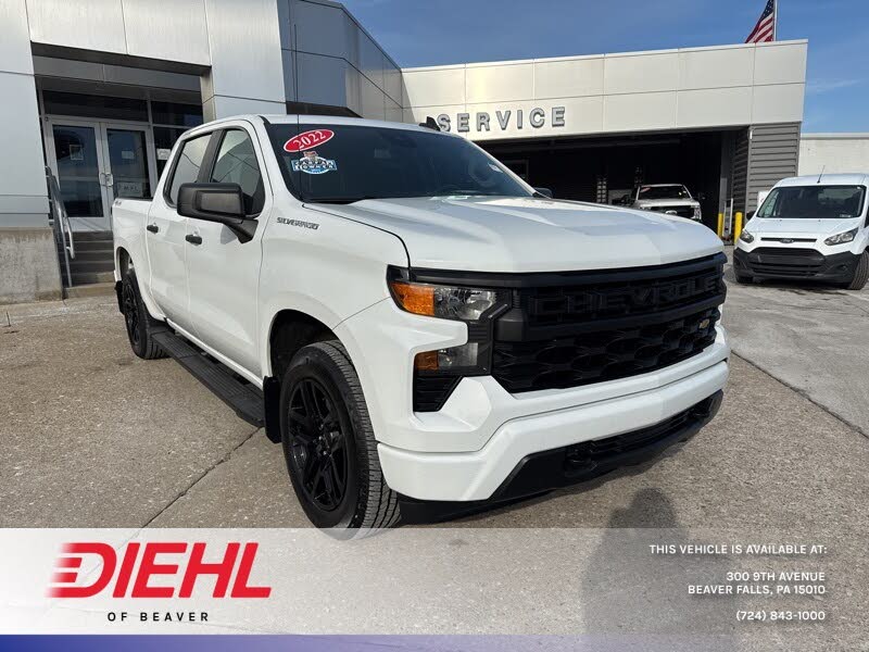 2022 Chevrolet Silverado 1500 Custom Crew Cab 4WD