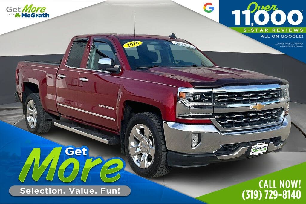 2018 Chevrolet Silverado 1500 LTZ Double Cab 4WD
