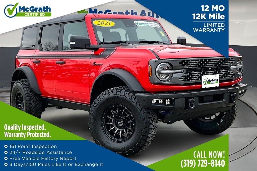 2021 Ford Bronco Badlands Advanced 4-Door 4WD