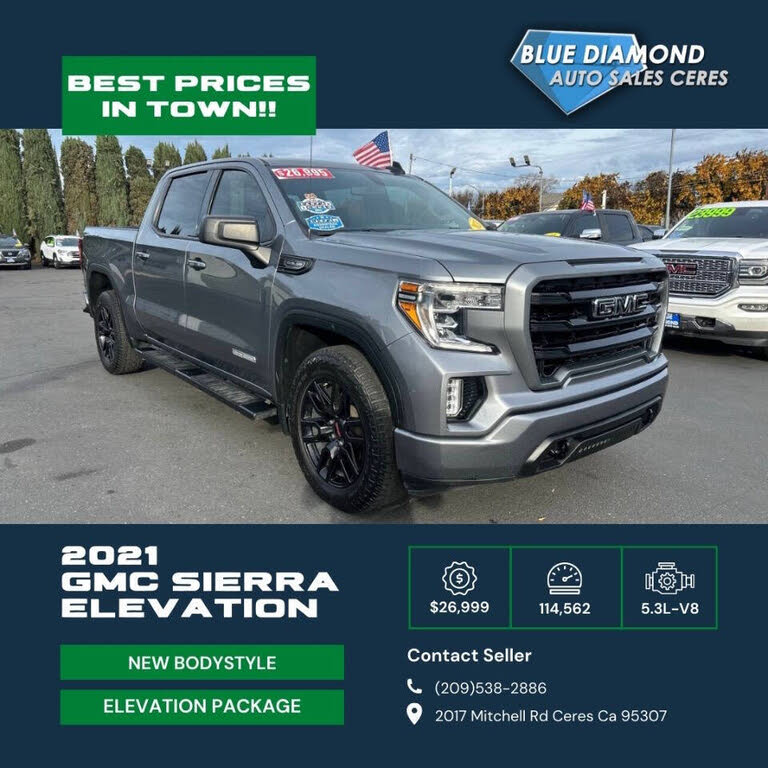 2021 GMC Sierra 1500 Elevation Crew Cab RWD