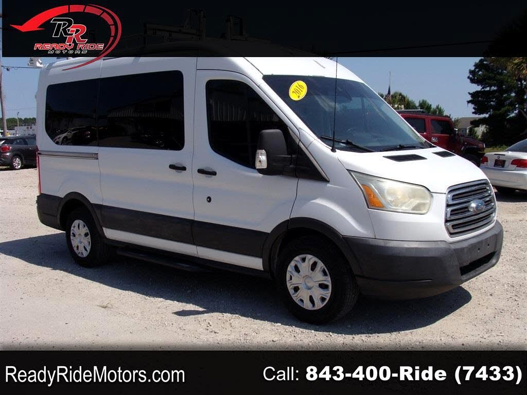 2015 Ford Transit Passenger 150 XL Medium Roof RWD with Sliding Passenger-Side Door