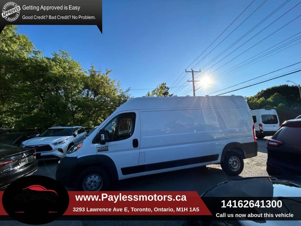 2018 RAM ProMaster 2500 159 High Roof Cargo Van