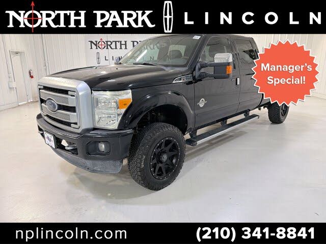 2016 Ford F-350 Super Duty Platinum Crew Cab 4WD