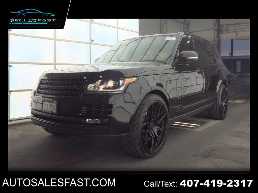 2015 Land Rover Range Rover V8 Supercharged LWB 4WD