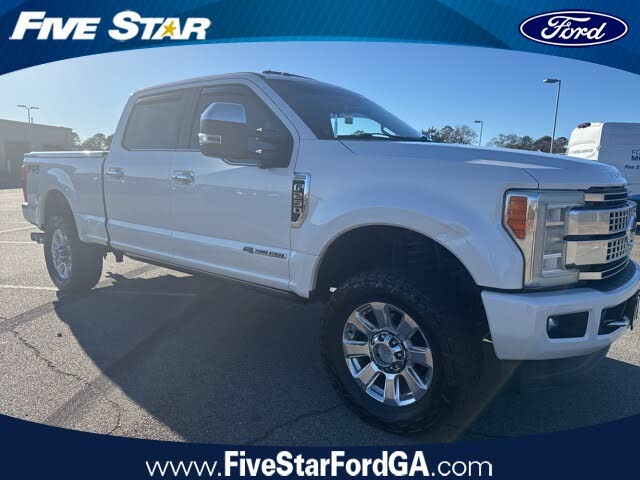 2017 Ford F-250 Super Duty Platinum Crew Cab 4WD