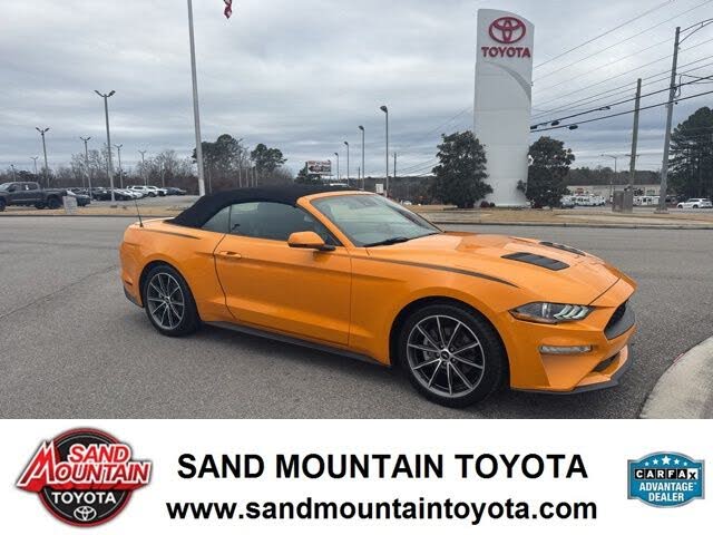 2019 Ford Mustang EcoBoost Premium Convertible RWD