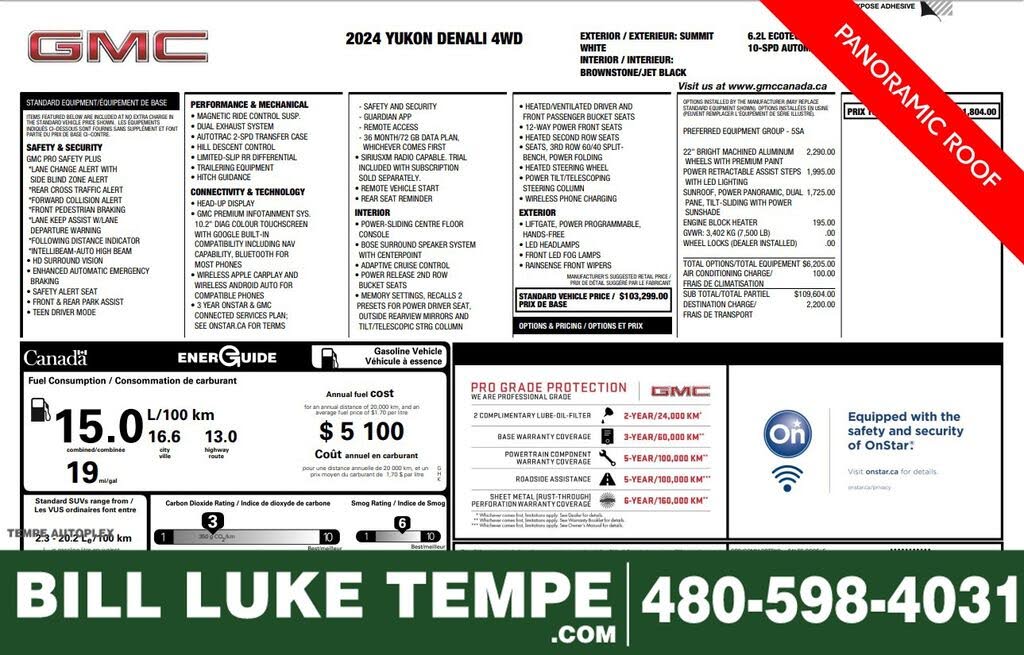 2024 GMC Yukon Denali 4WD