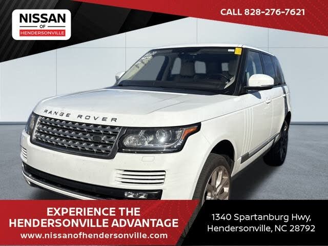 2016 Land Rover Range Rover V8 Supercharged 4WD