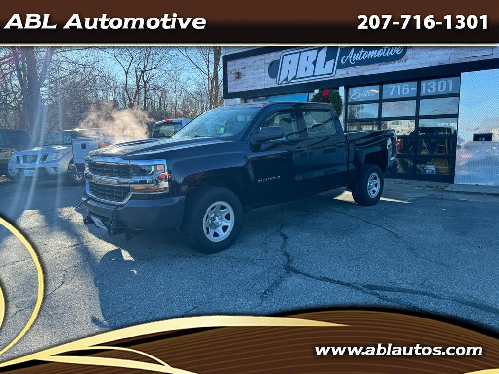 2017 Chevrolet Silverado 1500 Work Truck Crew Cab 4WD