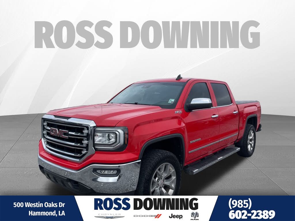 2018 GMC Sierra 1500 SLT Crew Cab 4WD