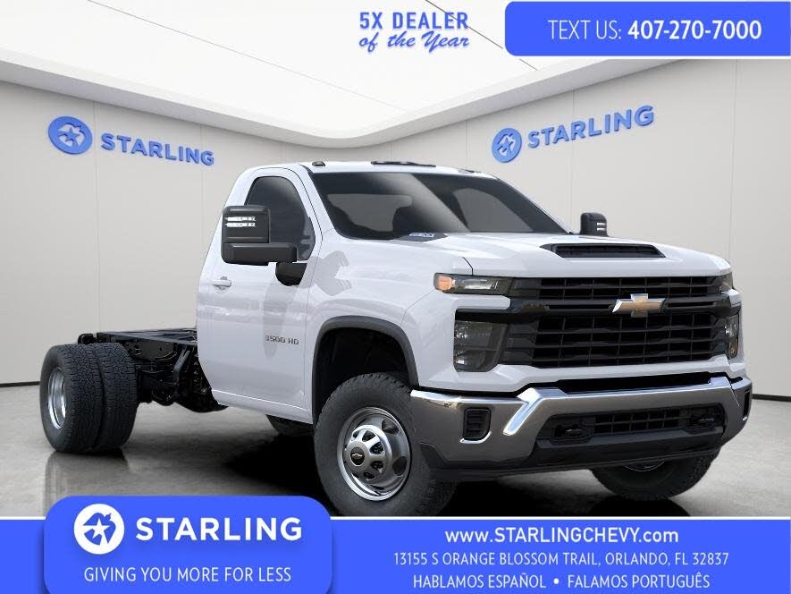 2025 Chevrolet Silverado 3500HD Work Truck Regular Cab LB RWD