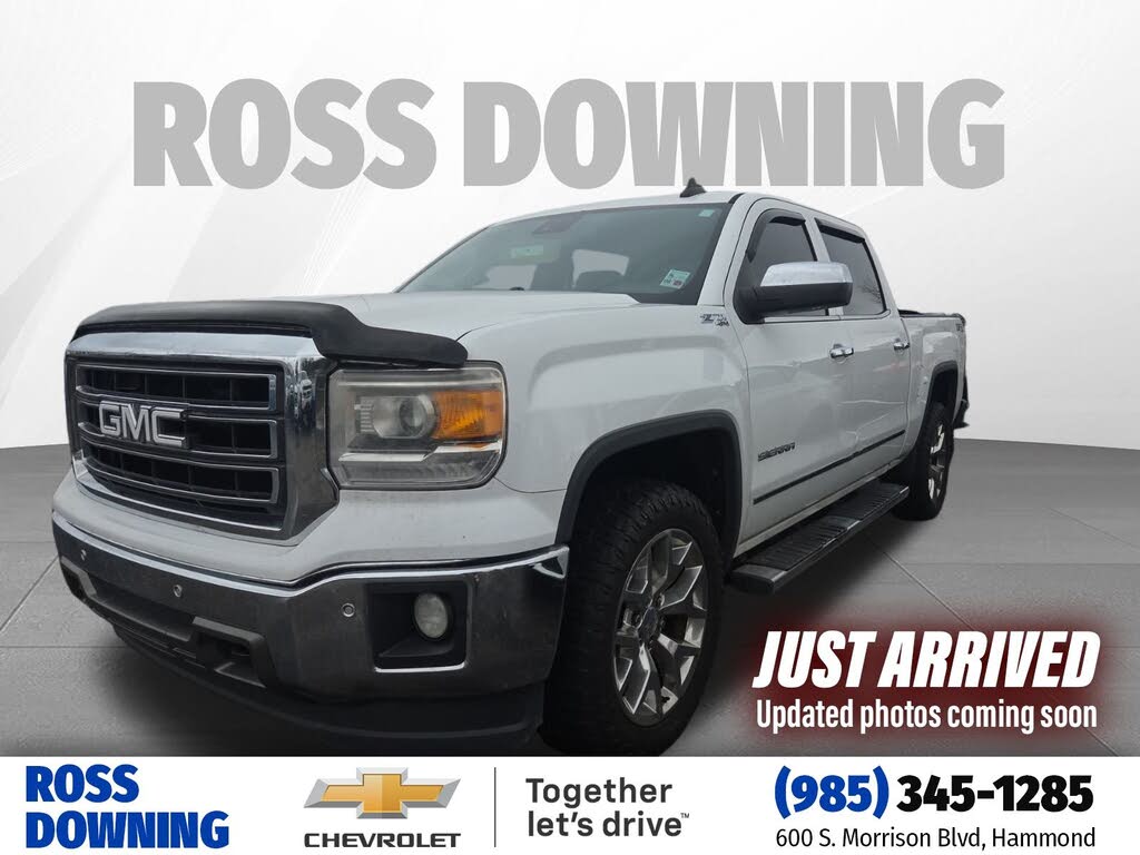 2015 GMC Sierra 1500 SLT Crew Cab 4WD