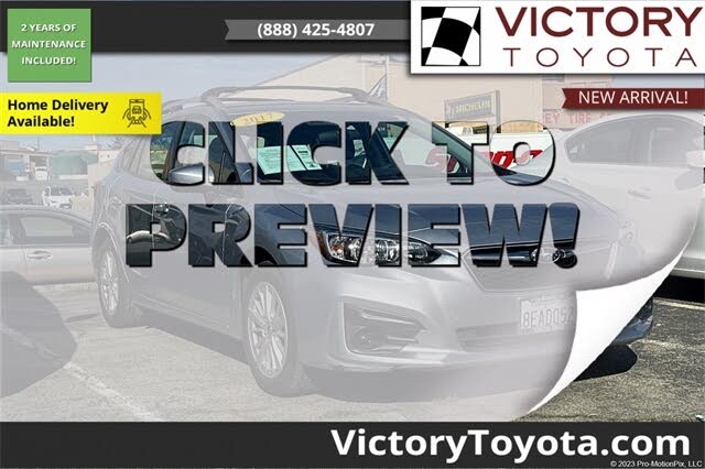 2017 Subaru Impreza 2.0i Premium Hatchback