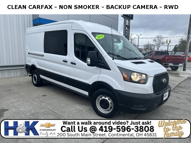 2024 Ford Transit Cargo 250 Medium Roof LB RWD